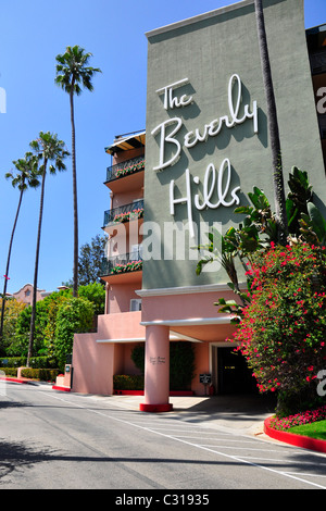 L'hôtel Beverly Hills à Los Angeles Banque D'Images