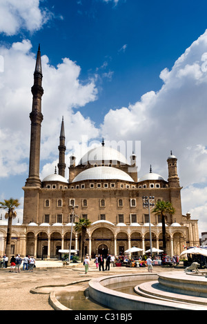 La mosquée de Mohammed Ali Pasha ou Mosquée d'Albâtre AU CAIRE, EGYPTE Banque D'Images