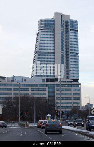 Bridgewater Placez le Dalek à Leeds Banque D'Images