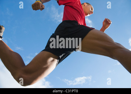 Man running Banque D'Images