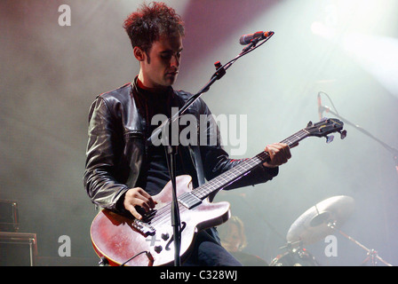 Black Rebel Motorcycle Club effectuer au Pepsi Music Festival 2008 Buenos Aires, Argentine - 02.10.08 Banque D'Images