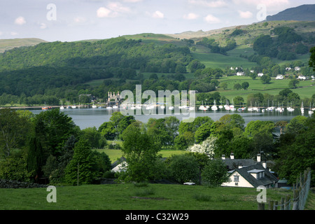 Coniston Water, Lake District, Cumbria Banque D'Images