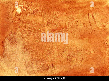 Aquarelle abstraite fond peint à la main Banque D'Images