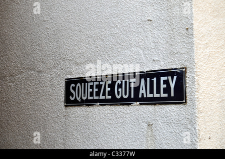 Squeeze Gut Alley, Whitstable, Kent Banque D'Images