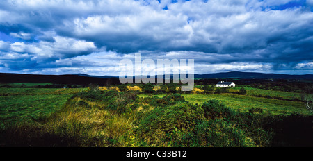 Près de Omagh, Co Tyrone, Irlande du Nord, Goldmine Site à Cavanacaw Banque D'Images