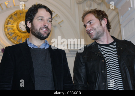 Paul Rudd et Seann William Scott Photocall pour le film 'role models' qui s'est tenue à l'Hôtel Amstel Amsterdam, Pays-Bas - 16.01.09 Banque D'Images