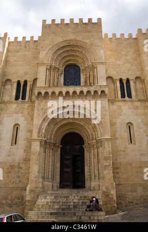 Se Velha, l'ancienne cathédrale, d'abord au Portugal, Coimbra, Portugal Banque D'Images