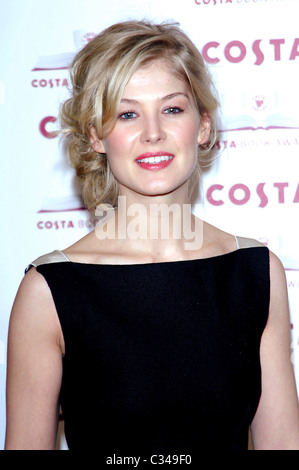 Rosamund Pike 2008 Costa Livre de l'année s'est tenue à l'Hôtel Intercontinental London, England - 27.01.09 Vince Maher/ Banque D'Images