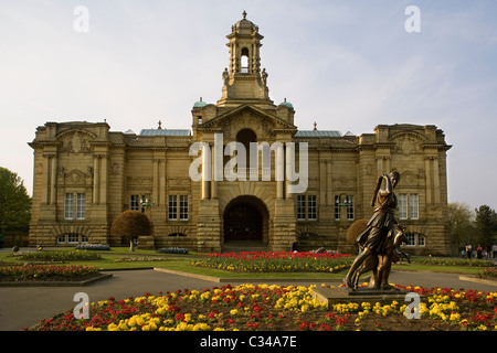 Angleterre Bradford, Yorkshire Lister Park, Cartwright Hall art gallery Banque D'Images