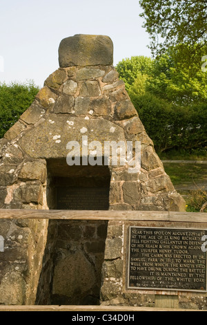 Bataille de Bosworth Leicestershire Angleterre King Richard's Well Banque D'Images