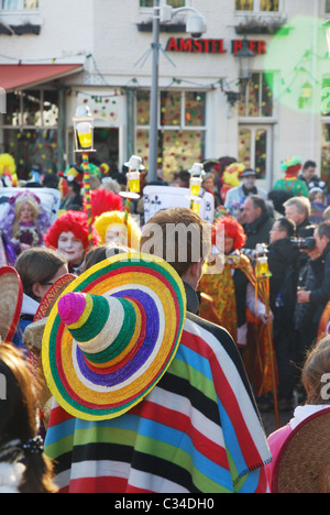 Foule carnaval Maastricht Pays-Bas Banque D'Images