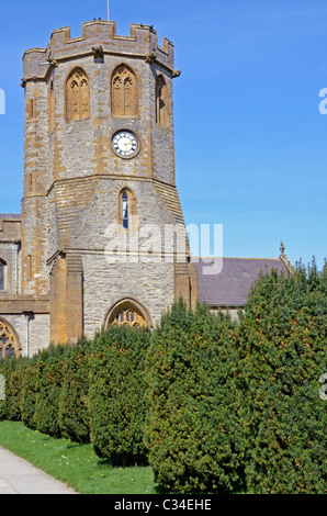 St Michel et tous les Anges Somerton Somerset Banque D'Images