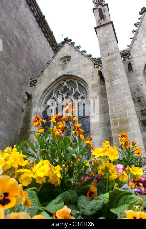 L'église de Saint-Malo, Dinan, Bretagne, France Banque D'Images