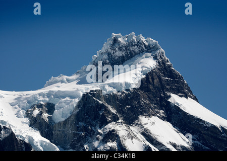 Vues de Torres del Paine, Patagonie, Chili, Amérique du Sud. Banque D'Images