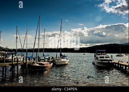 , Waterhead Windermere, Cumbria. Banque D'Images