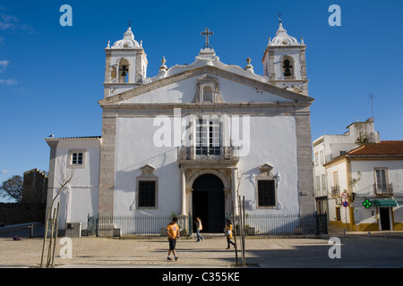 L'église Santa Maria, Lagos, Portugal, dans la région de l'Algarve Banque D'Images