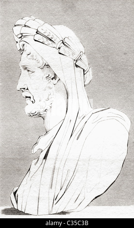 Antonin, 86 - 161. Empereur Romain. Banque D'Images