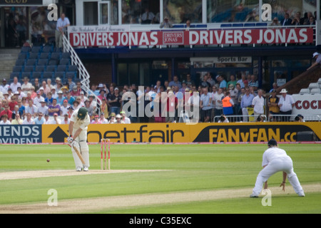 Quatrième Essai cendres Cricket l'Australie contre l'Angleterre qui a eu lieu en Angleterre Headingly Banque D'Images