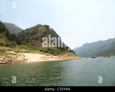 Bei River, Qingyuan, Guangdong, Chine Banque D'Images