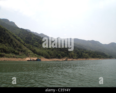 Bei River, Qingyuan, Guangdong, Chine Banque D'Images