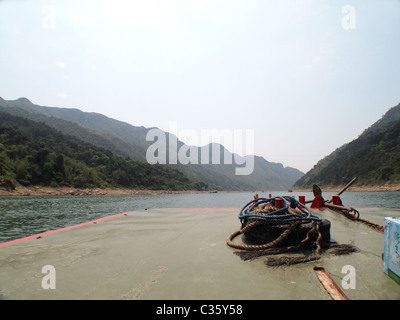 Bei River, Qingyuan, Guangdong, Chine Banque D'Images