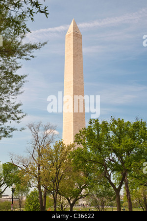 Washington Monument à Washington DC Banque D'Images