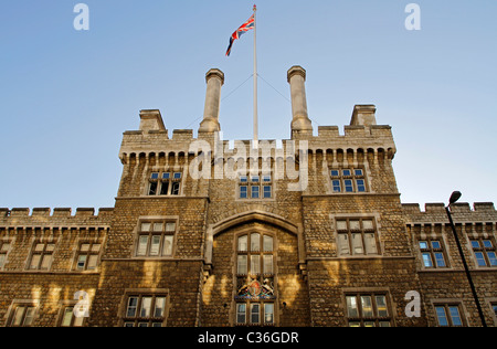 Armoury House, Honorable Artillery Company, City Road, Londres, Angleterre Banque D'Images