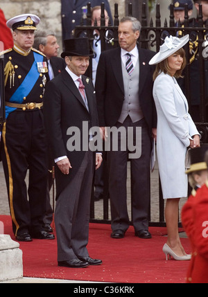 Mariage du Prince William à Catherine Middleton à l'abbaye de Westminster le 29 avril 2011 à Londres, en Angleterre. Michael Banque D'Images