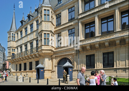 Le Palais grand-ducal / Palais grand-ducal à Luxembourg, Grand-Duché de Luxembourg Banque D'Images