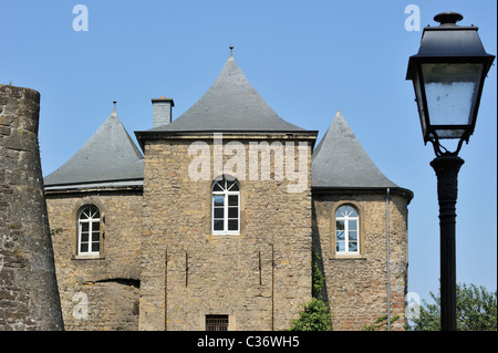 La porte de la ville Trois Tours / trois tours à Luxembourg, Grand-Duché de Luxembourg Banque D'Images