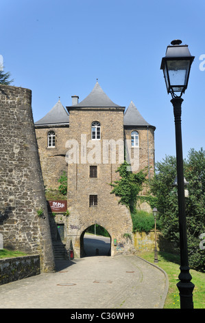 La porte de la ville Trois Tours / trois tours à Luxembourg, Grand-Duché de Luxembourg Banque D'Images