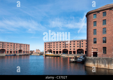 Albert Dock de Liverpool, en Angleterre. Banque D'Images