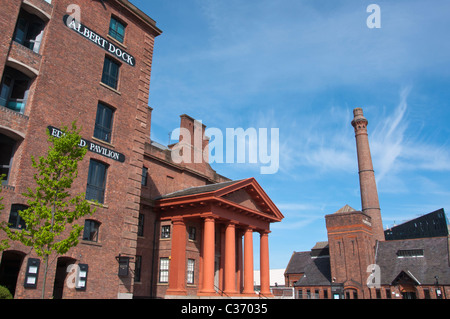 Albert Dock de Liverpool, en Angleterre. Banque D'Images