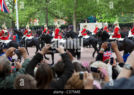 Mariage du Prince William et Kate. Banque D'Images