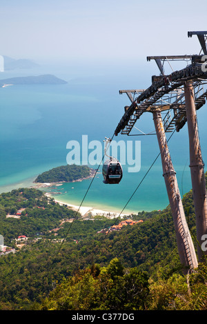 Du Téléphérique de Langkawi, Malaisie Banque D'Images