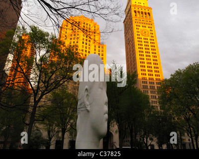 Le rêve de sculptures en plein air au Madison Square Park, New York City, NY USA Banque D'Images