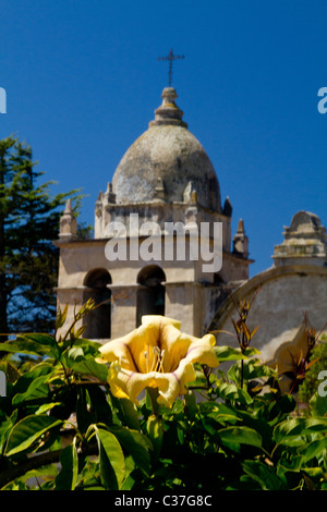 Carmel Mission de Carmel by the Sea, en Californie Banque D'Images