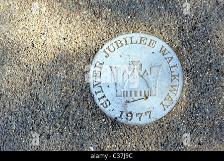 Plaque commémorative Banque D'Images