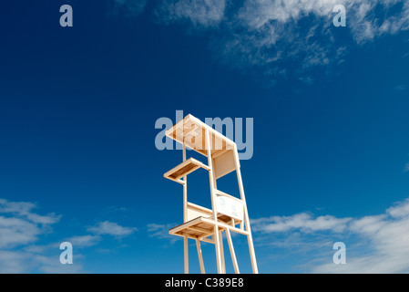 Lifeguard tower gare El Cotillo Fuerteventura Canaries Banque D'Images