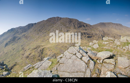 Bowfell de Rossett Pike, Lake District, Cumbria Banque D'Images