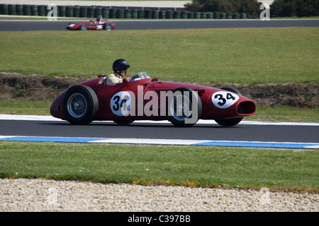 Course de Voitures anciennes à Phillip Island, Victoria, Australie Banque D'Images