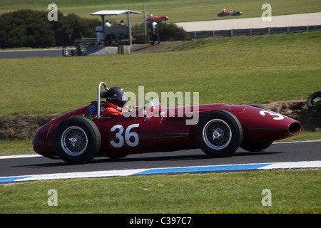 Course de Voitures anciennes à Phillip Island, Victoria, Australie Banque D'Images