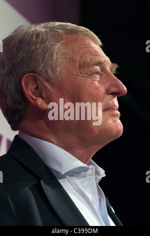 Libdem Lord ASHDOWN PAR LES PAIRS À UN RÉFÉRENDUM OUI MANIFESTATION À LONDRES, Royaume-Uni Banque D'Images