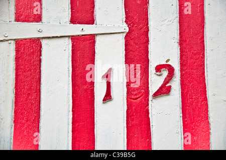 Cabines de plage de Southend Banque D'Images