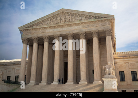 L'Édifice de la Cour suprême à Washington,. DC Banque D'Images