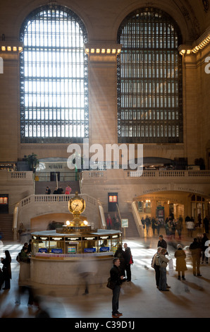 Le hall principal à New York Grand Central Terminal Banque D'Images