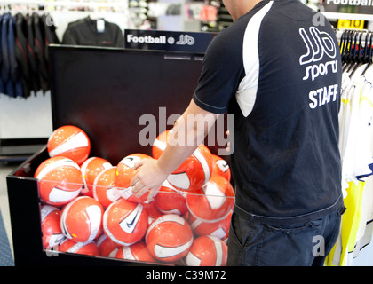 Image d'illustration d'un JJB Sports shop. Banque D'Images