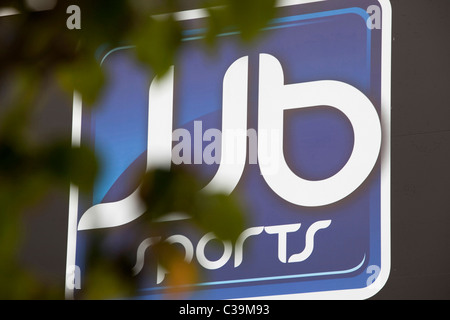 Image d'illustration d'un JJB Sports shop. Banque D'Images