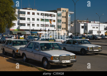 Grand central Taxis Rabat la capitale du Maroc Sud Banque D'Images