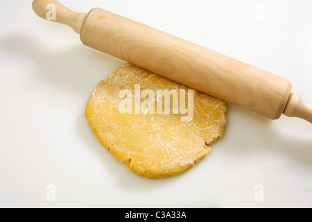 Tortelli dolci ripieni, carnaval traditionnel doux, l'étape 07, l'Italie, l'Europe Banque D'Images